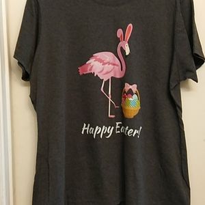 Flamingo Easter tee-shirt